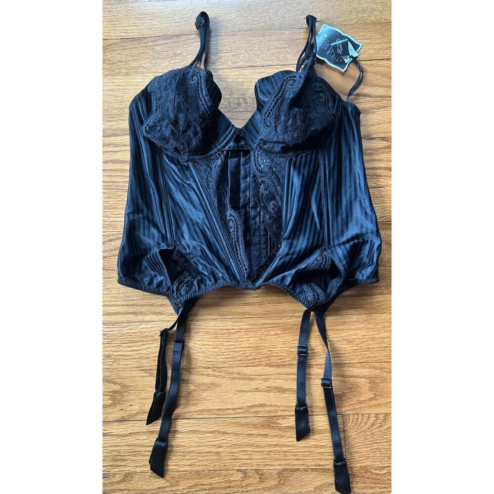 Vintage NOS NWT Y2K Corset Bustier Chantal Thomass for Victoria’s Secret Bra 36B